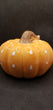 Dotted pumpkin figurine